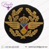 Sabena World Airlines flight officer cap badge
