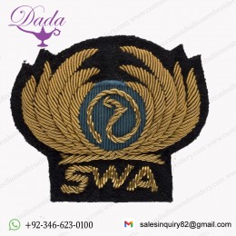 South West Aviation flight officer cap badge