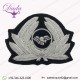 Pilot Badge for Cap Generic Badge Airline Cap Badge Silver