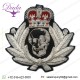 Bullion Wire Cap Badges