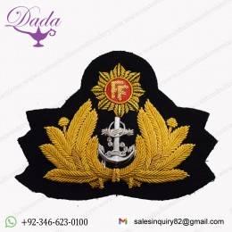 Irish Navy Officers Cap Badge