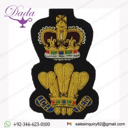 Lord Lieutenant Of A Welsh County QC Over PoW Feathers with Queen Elizabeth's Crown