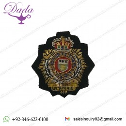 RLC Officers Beret Badge, Royal Logistics Corps, Cap, Headwer, Embroidered