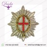 Coldstream Guards Bullion wire-embroidered Officers' cap badge