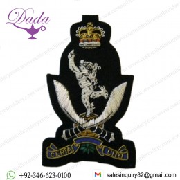 Royal Gurkha Signal Blazer Badge