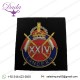 24TH LANCERS REGIMENTAL BLAZER BADGE PRE 1952 STYLE