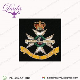 Sherwood Foresters Blazer Badge, Notts & Derbys