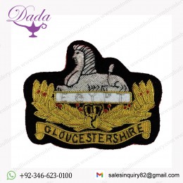 The Gloucestershire Regiment Deluxe Blazer Badge