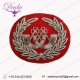 THE KINGS REGIMENT ADJUTANTS BUGLER QUALIFICATION BADGE SILVER