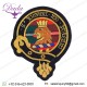 Clan MacGregor Embroidered Badge