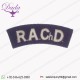WW2 TYPE BRITISH ROYAL ARMY CHAPLAIN DEPT CLOTH SHOULDER TITLE RE ENACTMENT