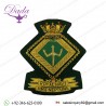 HMS Neptune Royal Navy Blazer Badge Royal Navy Embroidered Bullion Wire Badges