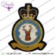 RAF 33 Squadron Wire Blazer Badge