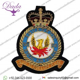 RAF 56 Squadron Wire Blazer Badge