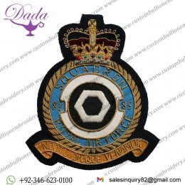 RAF 85 (Missile) Squadron Wire Blazer Badge