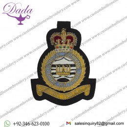 RAF Coastal Command Wire Squadron Blazer Badge
