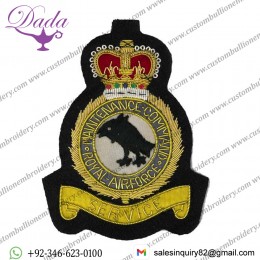 RAF Maintenance Command Wire Squadron Blazer Badge