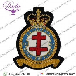 Royal Air Force Blazer Badge, 41 Squadron, Wire