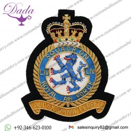 Royal Air Force Blazer Badge, 54 Squadron, Wire