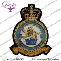 Royal Air Force Blazer Badge, 101 Squadron, Wire