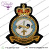 Royal Air Force Squadron Blazer Badge, No1 Dress Signal School, Wire