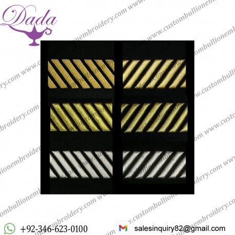 Police Hash Marks Embroidered Insignia, Hash Marks Angled Bars