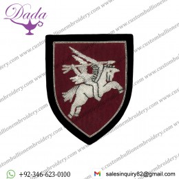 Airborne Wire Blazer Badge