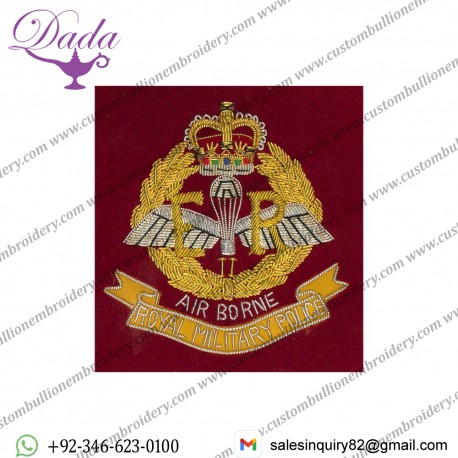 RMP Airborne Wire Blazer Badge
