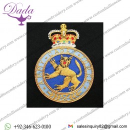 Army Cadet Force Blazer Badge, Wire