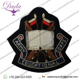 Army Education Corps Blazer Badge, Wire