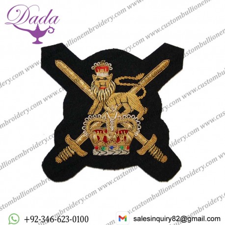 Regular Army Wire Blazer Badge