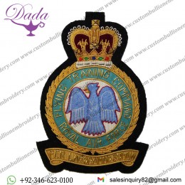 Royal Squadron Air Force Blazer Badge, Flying Training Command, Wire