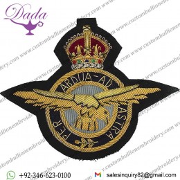 RAF Wire Blazer Badge GV1R