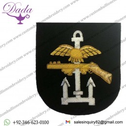 Combined Operations Wire Blazer Badge