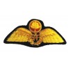 BANGLADESH AIR FORCE PILOT GOLD BULLION WIRE WINGS