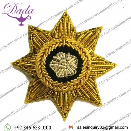 POW Yorkshire Officers Collar Badge