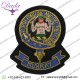 Hand Embroidered Clan Crest Badge