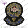 Hand Embroidered Clan Crest Badge