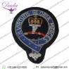 Hand Embroidered Clan Crest Sewn On Blazer Badge,