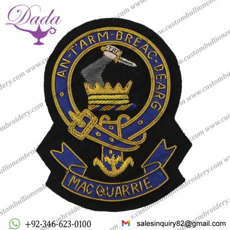 STEB Embroidered Clan Crest Badge