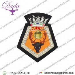 HMS Raleigh Blazer Badge