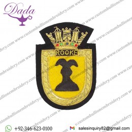 HMS Rooke Blazer Badge