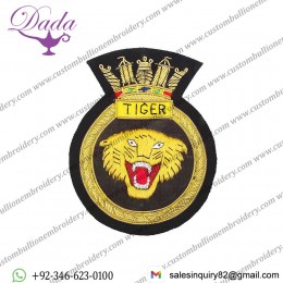 HMS Tiger Blazer Badge