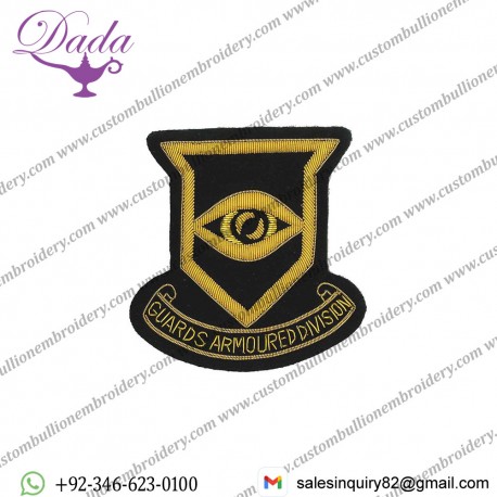 Guards Armoured Division Blazer Badge, Wire