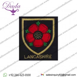 Lancashire Wire Blazer Badge