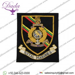RM (Shield) Wire Blazer Badge