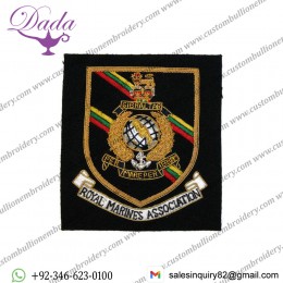 Royal Marines Association (Shield) Blazer Badge