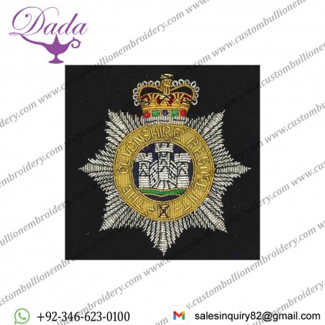 Devonshire Regiment E11R Blazer Badge