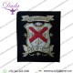HAND EMBROIDERY BULLION WIRE COAT OF ARMS