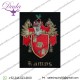 Ramos Family Crest Blazer Badge Gold Bullion Embroidered Vtg Patch